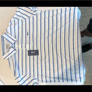 Coastal cotton collard shirt size Large